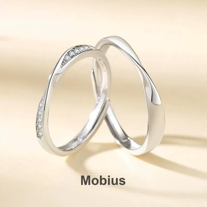 Yu Yin 925 Sterling Silver Rings Unisex-1