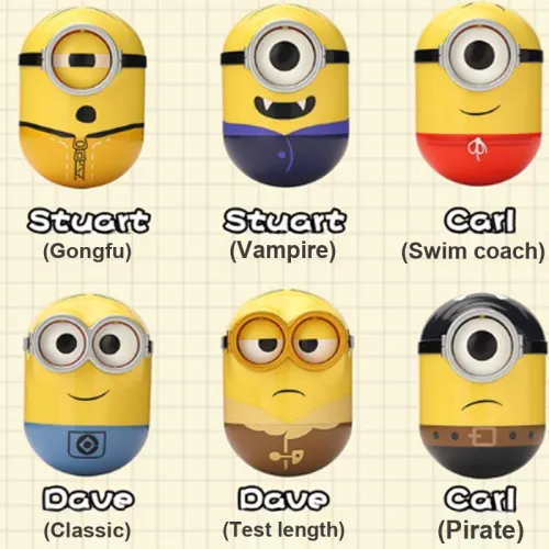 Playpoint Unlimited Миньоны Большеглазый Милый Термокружка Глобальный Фильм Слепые Коробки 3 шт Mystery Коробка Целая Коробка 6 шт