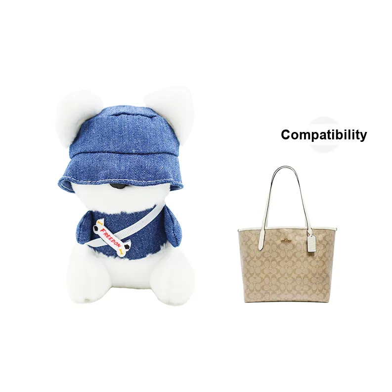 Хлопок Сумка Аксессуар Женская Белая