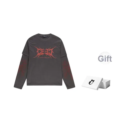 CEEC LA 24FW T-Shirt Унисекс Темно-серый