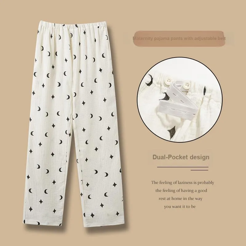 MADALLO Pajama Pants Women's Ivory-1