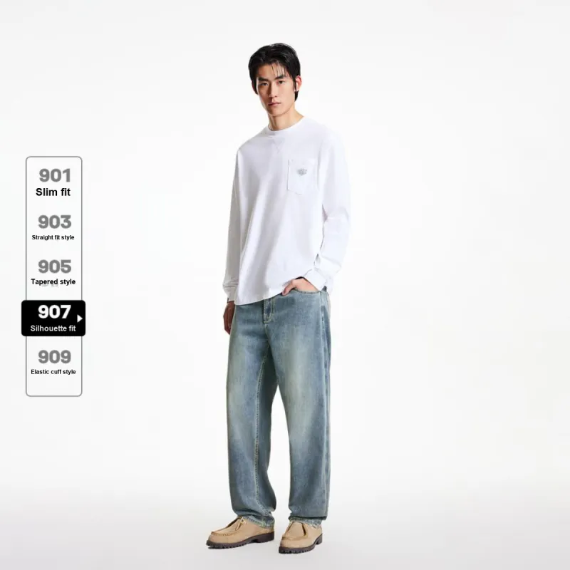 JACK&JONES Jeans Men Medium Denim Blue JIM2 MED DENIM BLUE-4