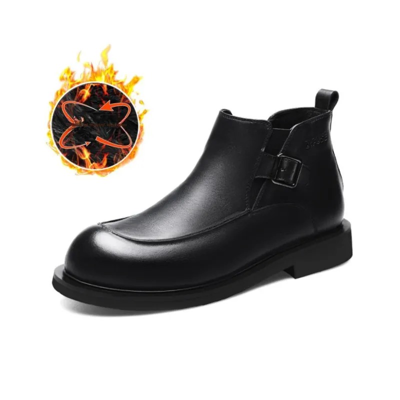 D FUSE SCANDINAVIA Men's Shoes Ankle Boots Men's Black-8