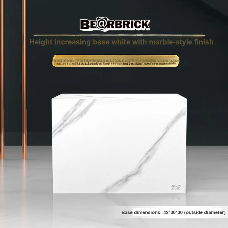 LIGHT YOUR BRICKS Compatibility 1000% Building Blocks Bear Display Case Bearbrick Storage Box Model Accessories-9