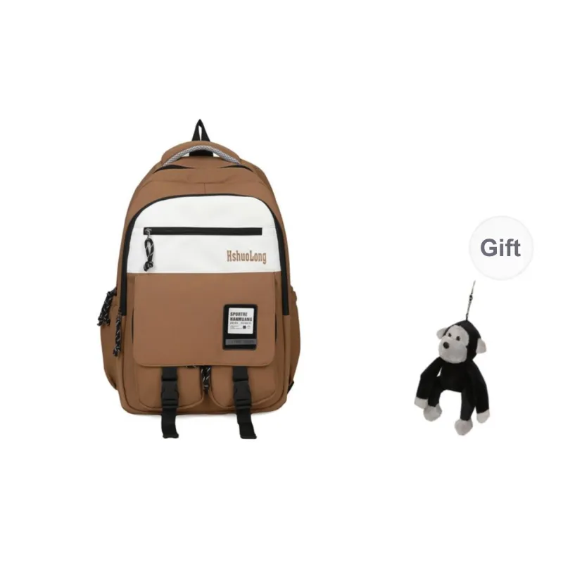 BRABOSTON Nylon Backpack Regular Unisex Multicolor-10