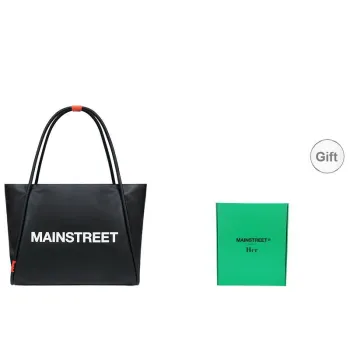 Subtle PVC Shoulder Bag Large Size Women's Black/Green/Orange