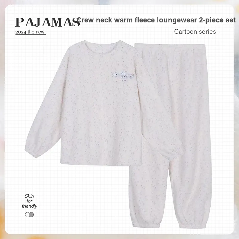 O'MESIK Pajama Set Women's Apricot-1