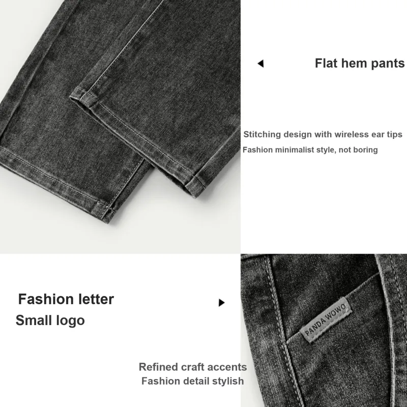 HLA Jeans Men Black Denim Gradient Medium 71-6