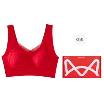 MIIOW Bra Women's Gift Box Set Red