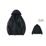 Black (3-in-1, Comes with Thickened and Fleece-Lined Liner)