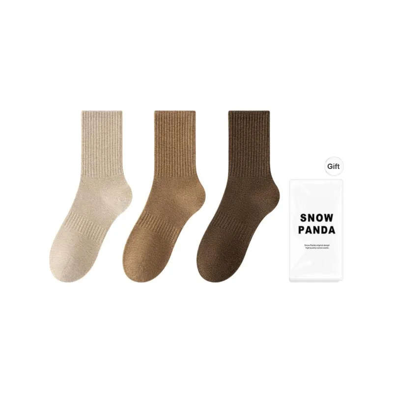 XXLLG Mid Calf Socks Men's Shopping Bag 3 Pack-6
