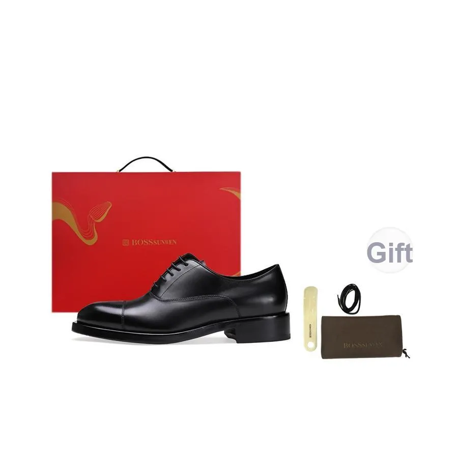BOSSSUNWEN Dress Shoes Men's Black