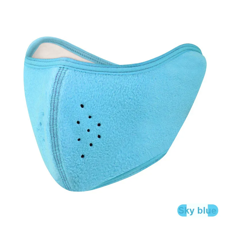 Vilico Riding Equipment Cycling Face Mask Commute Skiing Unisex Polar Fleece One Size-15