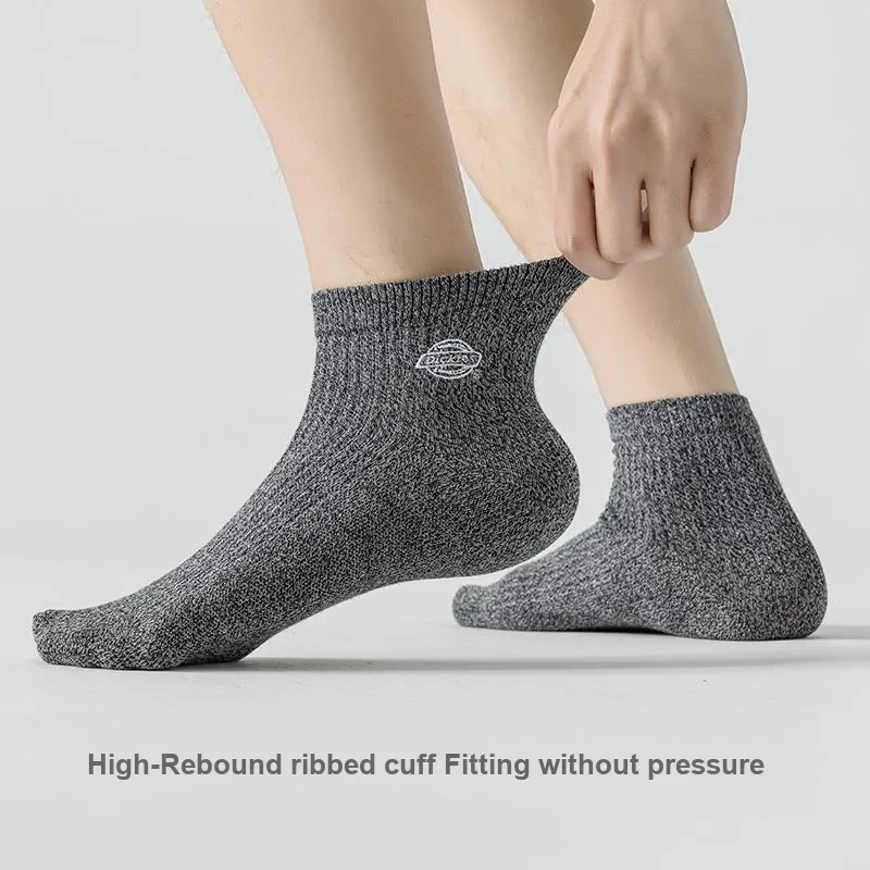 Dickies Everyday Minimalist Style Comfortable Moisture-Wicking Breathable Fall And Winter Ankle Socks Unisex-17