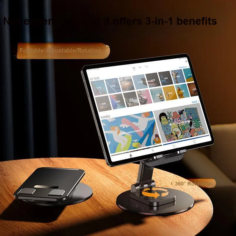 Beams Phone Stands Desktop 360° Rotating Foldable Adjustable Lazy Binge Watching And Live Streaming Stand-3