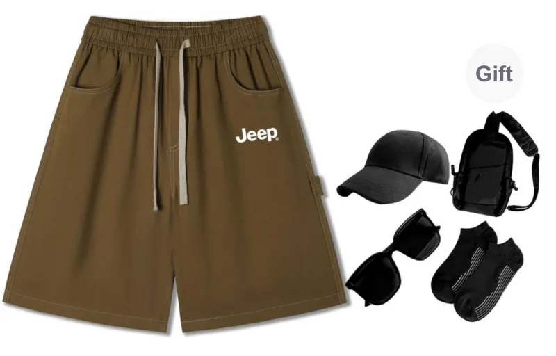Jeep Denim Shorts Unisex Giveaway Included-44