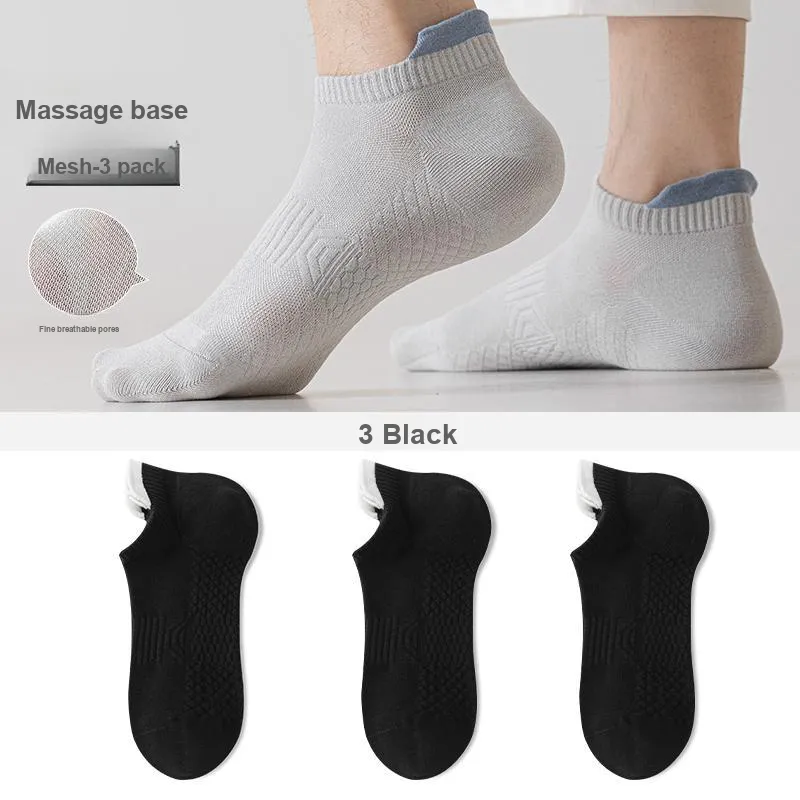 7 SEVFUN No Show Socks Men's Combo Set-1
