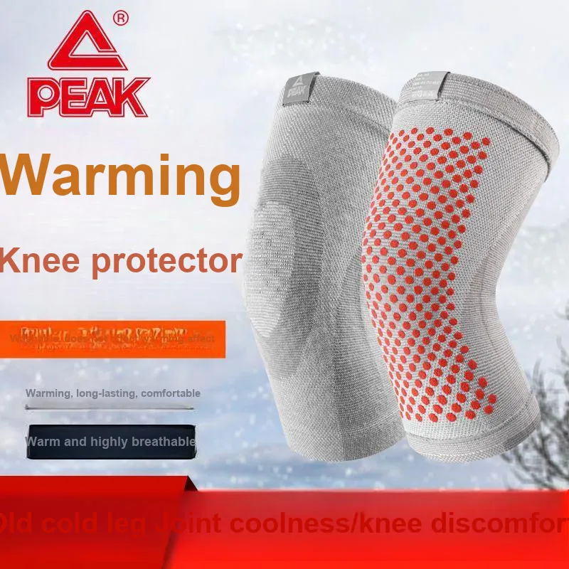 PEAK Knee Pads Nylon Elastane Running Mountaineering Hiking Volleyball Basketball Unisex-4