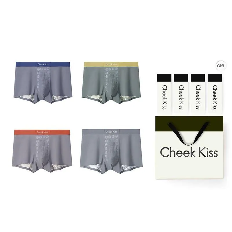 Cheekkiss Underpants Men's Gift Box Set Of 4-9