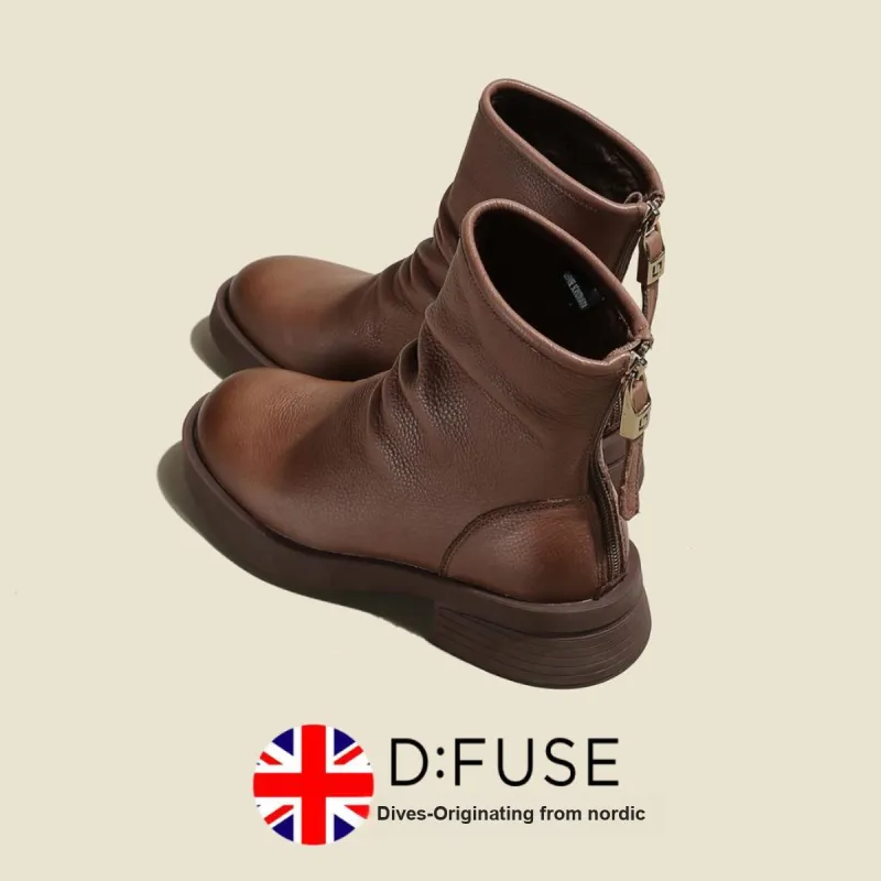 D:FUSE SCANDINAVIA Ankle Boots 4.5cm Women's-10