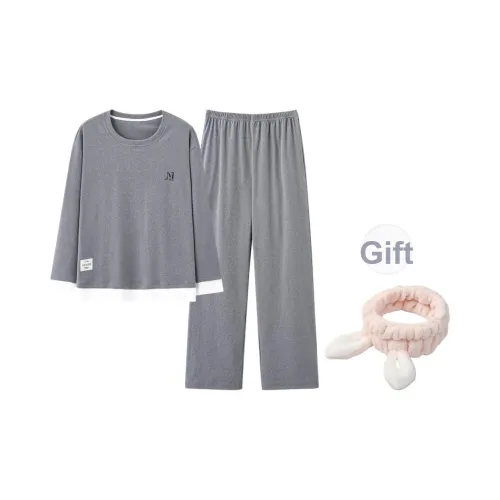 Maultiay Пижамный комплект Осенний и Зимний Женский