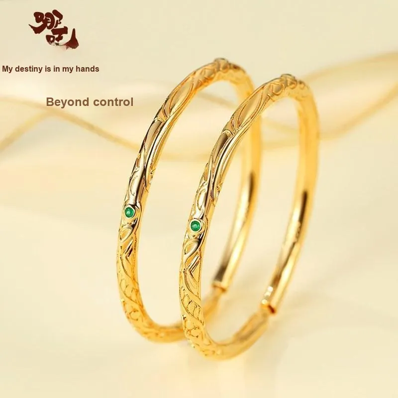 ZHIAIYONGHENG Alloy Bangles Unisex-3
