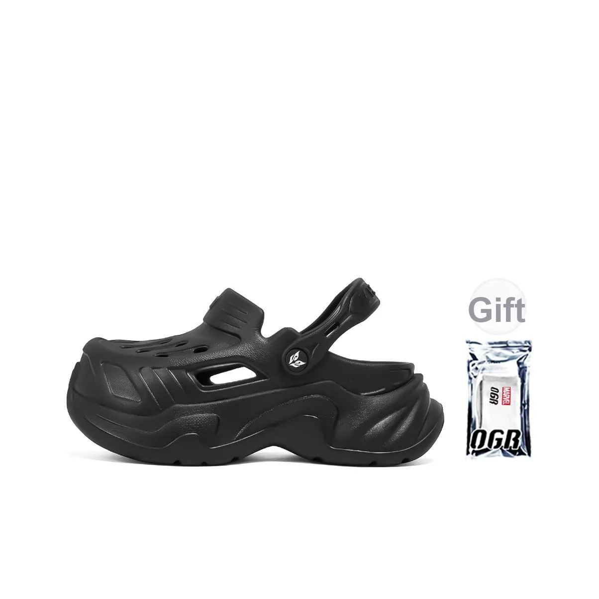 OGR Mark 7 Seven Ⅶ Сабо Унисекс Черный OG Черный