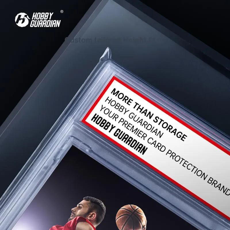 HobbyGuardian Graded Card Film PSA/BGS Compatibility Fits Triangle Stand Card Accessories 1 Pc-1