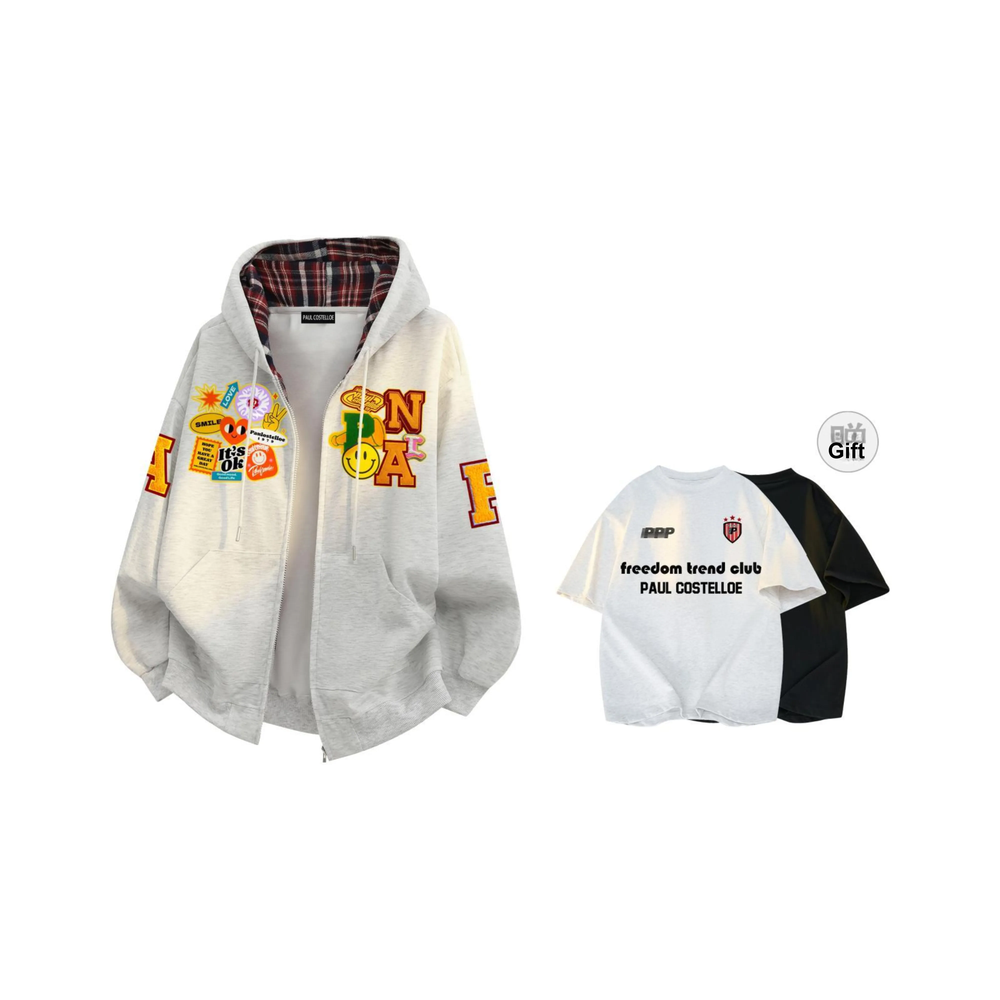 PAUL COSTELLOE Толстовка Унисекс