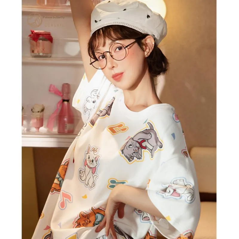 Gongdie x MALIMAO,LIANMINGKUAN Nightgown Women's Gift Box Set White-4