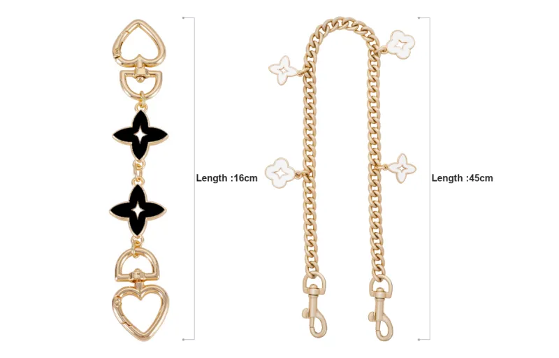 Lan Bao Fan Metal Alloy Bag Accessory Women's Multicolor-51