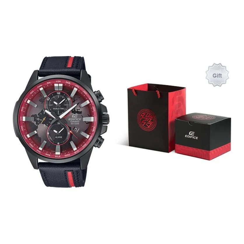 CASIO EDIFICE Collection Новогодняя тематика Лимитированная подарочная коробка Кварцевый механизм