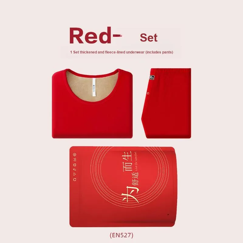 Red Bean Thermal Set Men's Shopping Bag-1