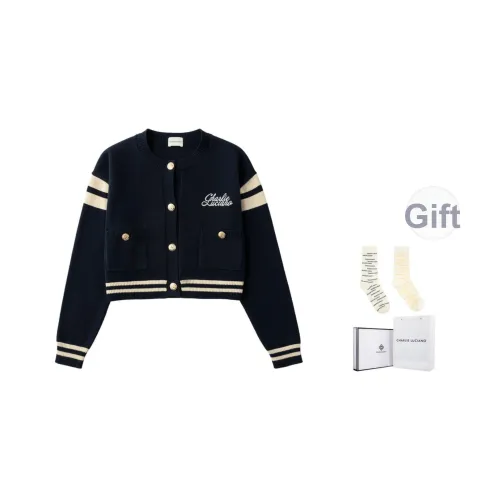 Charlie Luciano Трикотаж Женский Темно-Синий