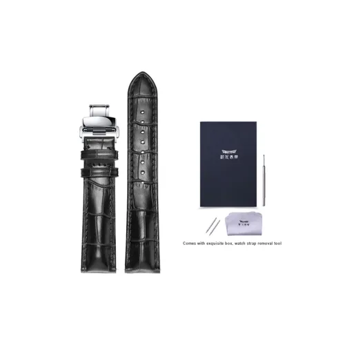 JEAYOU Ремешок Совместимость CASIO TISSOT Omega CITIZEN MIDO LONGINES Натуральная кожа Материал 110*70 мм