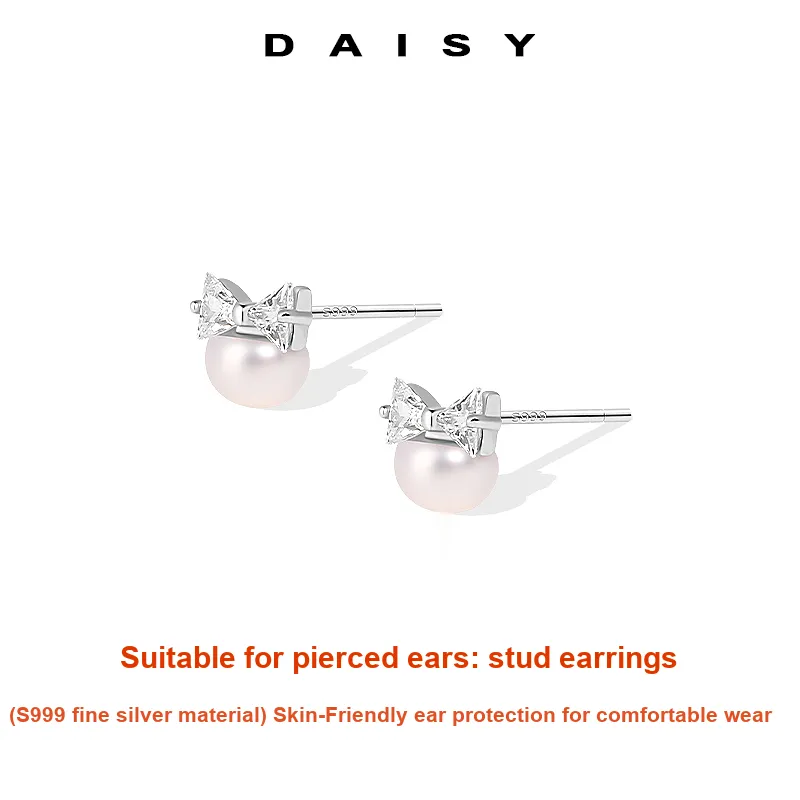 Daisy Dream Zircon Stud Earrings Women's-2