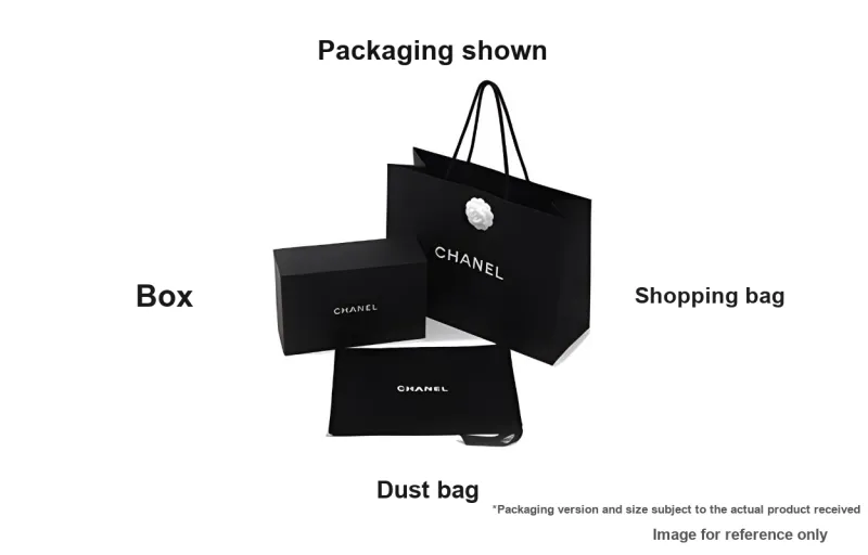 CHANEL WOC Cow Leather Flap Bag, Chain Wallet, Shoulder Bag, Crossbody Bag Medium Size Women's Black-3