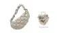 Gray+Puppy Keychain