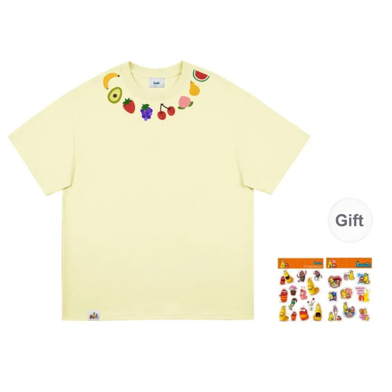 COMIC LARVA T Shirts Unisex-15