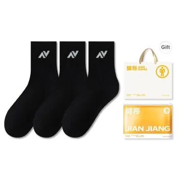 Master Mid Calf Socks Men's Shopping Bag 3 Pack