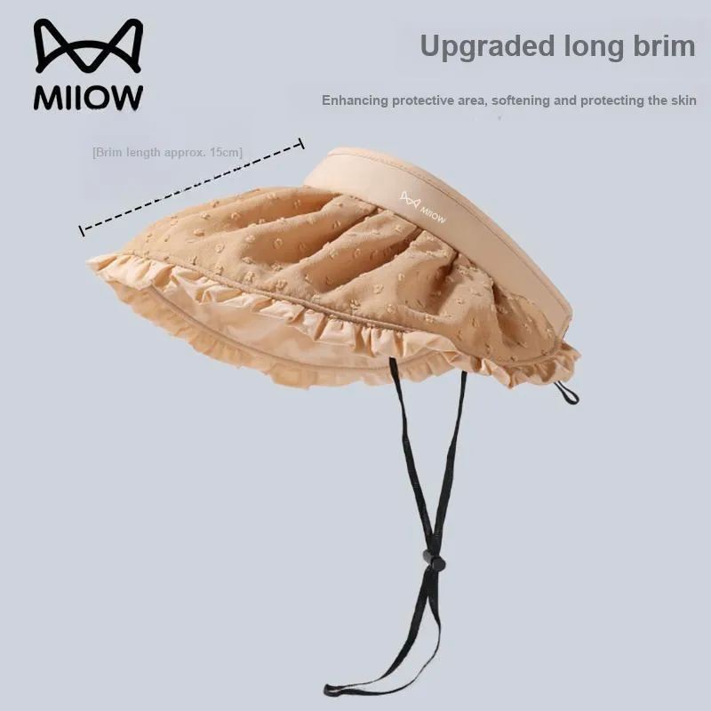 MIIOW Polyester Sun Protection Hats Women's-5