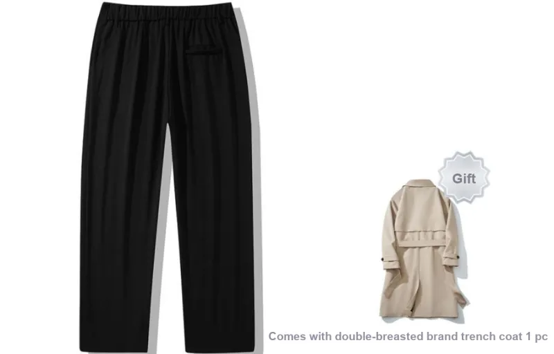 Freamve Straight Casual Pants Unisex-27
