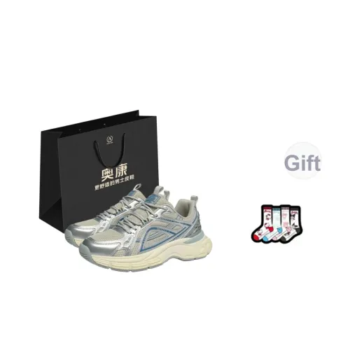 AOKANG Амортизация Низкий Топ Толстая Подошва Мужские Кроссовки Сумка для покупок