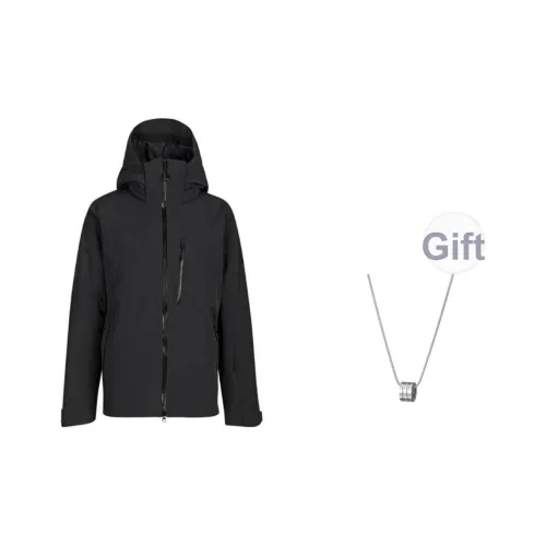 MAMMUT Stoney Куртки Пальто Унисекс Черный С ожерельем
