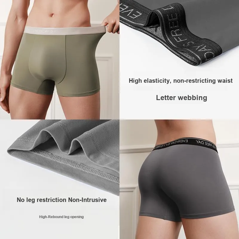Ubras Comfortable Underwear Series Boxer Shorts Men's-18