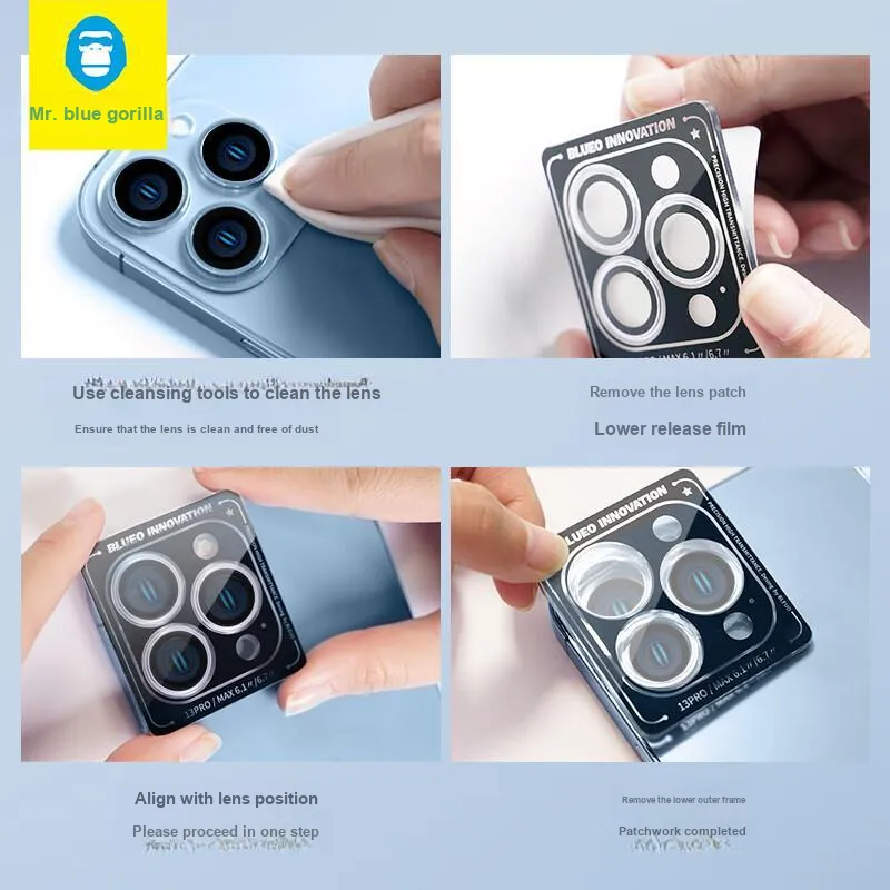 BLUEO Cell Phone Lens Protector Original Machine Opening Apple IPhone 15 Pro Max/15 Pro/14 Pro Max/14 Pro-1