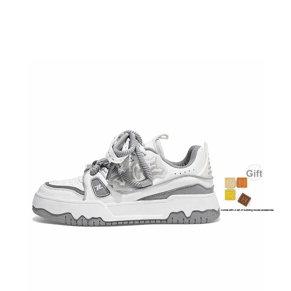 TCELLARS Skateboard Shoes Unisex Low top Gray/Black