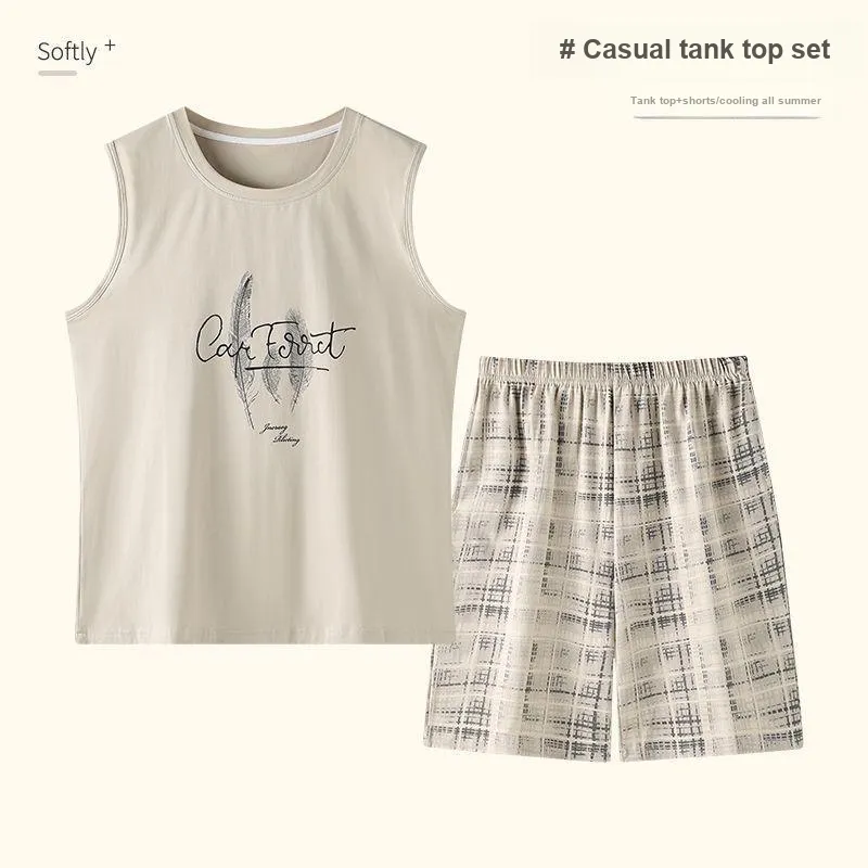 XISHE Men Pajama Sets-1