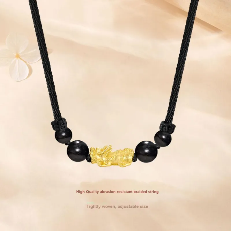Master Kim Ebony Necklaces Unisex-4