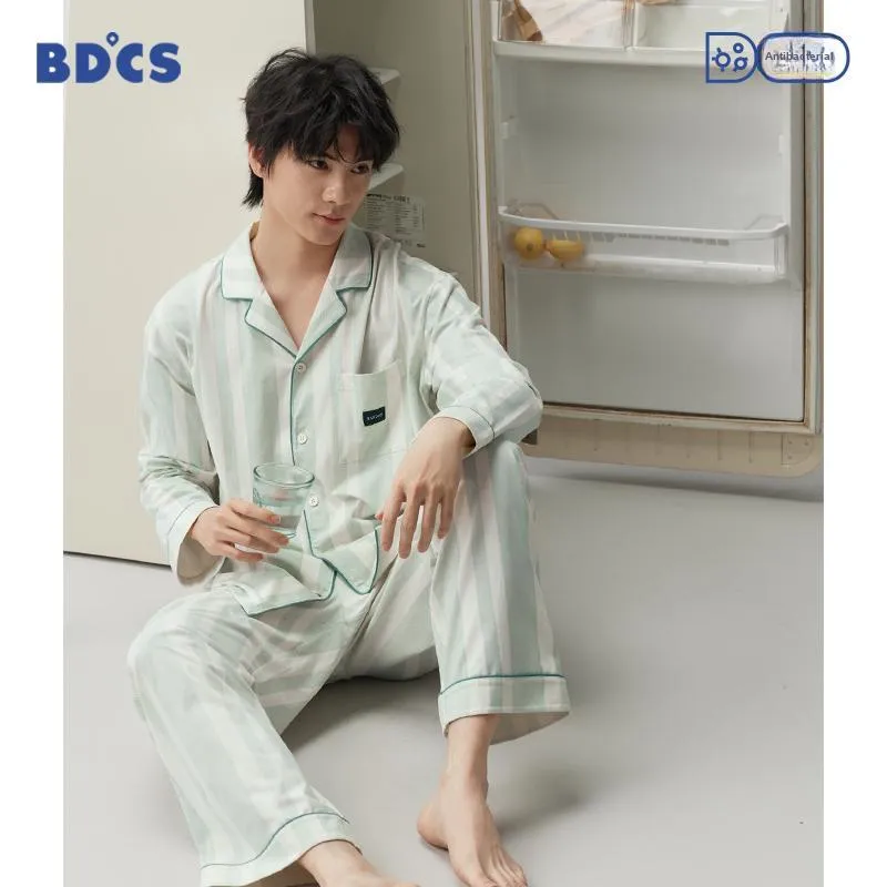Peninsula City Pajama Set Men's Light Green-2